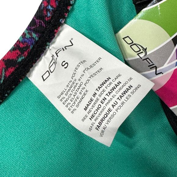 Dolfin Bellas Small Mystik Monokini Swimsuit UPF 50 Padded Criss Cross Tie Strap - Picture 7 of 9